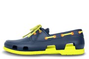 Crocs Beach Line Boat Navy/Citrus Shoe
