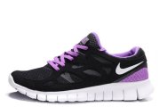 Nike Free Run Plus 2 Black Purple W