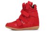 Isabel Marant Sneakers Red Winter (С МЕХОМ)