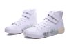 Converse All Star White Leather Paint
