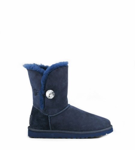 UGG Bailey Button Bling Blue UGG Bailey Button Bling Blue