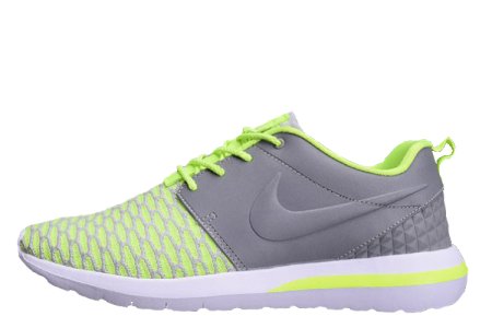 Nike Roshe Run 3M Flyknit Green Grey