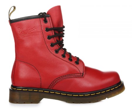 DR. MARTENS 1460 CHERRY RED SMOOTH VEGAN